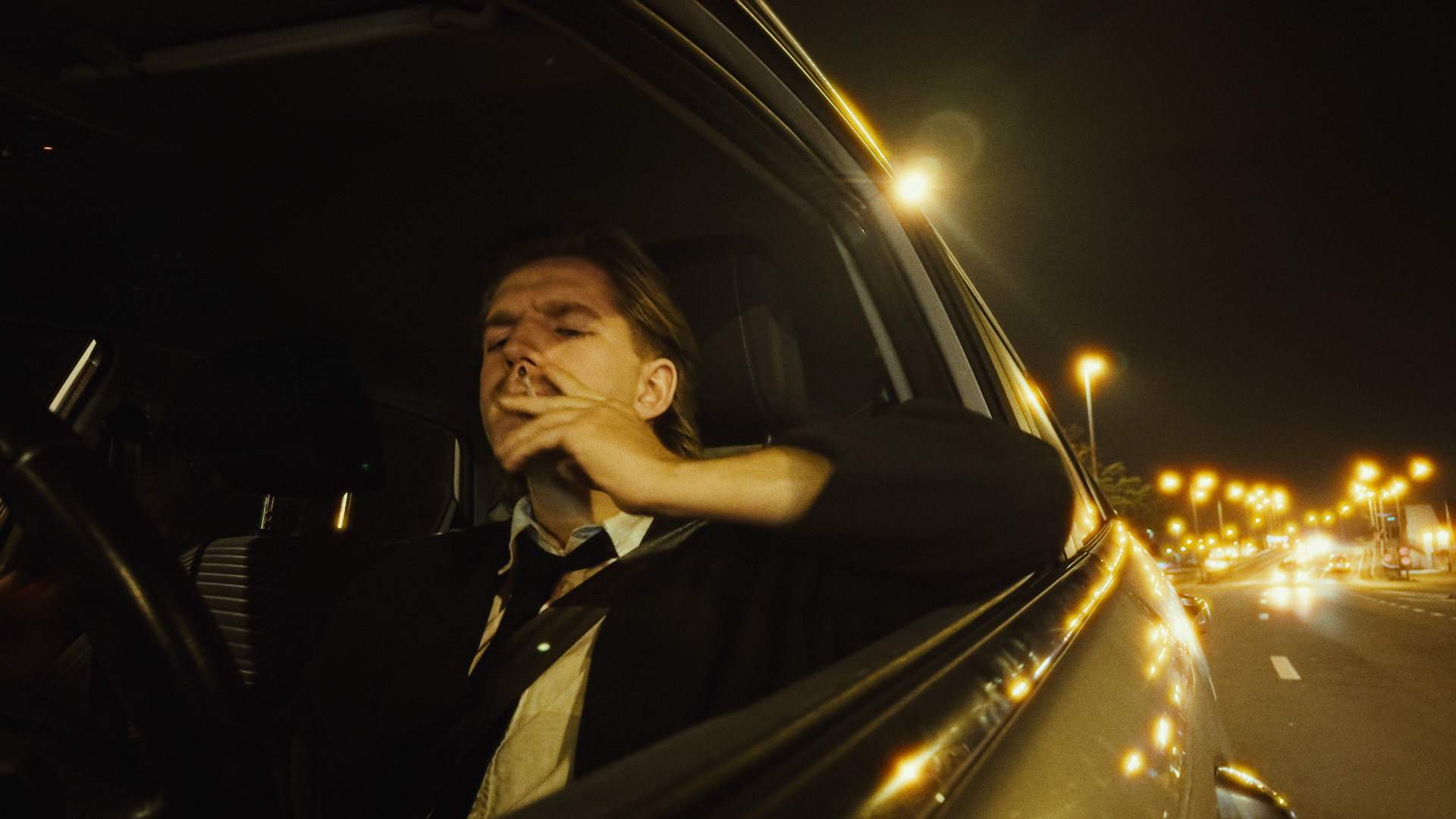 Night drive through the city, from Dark Desire